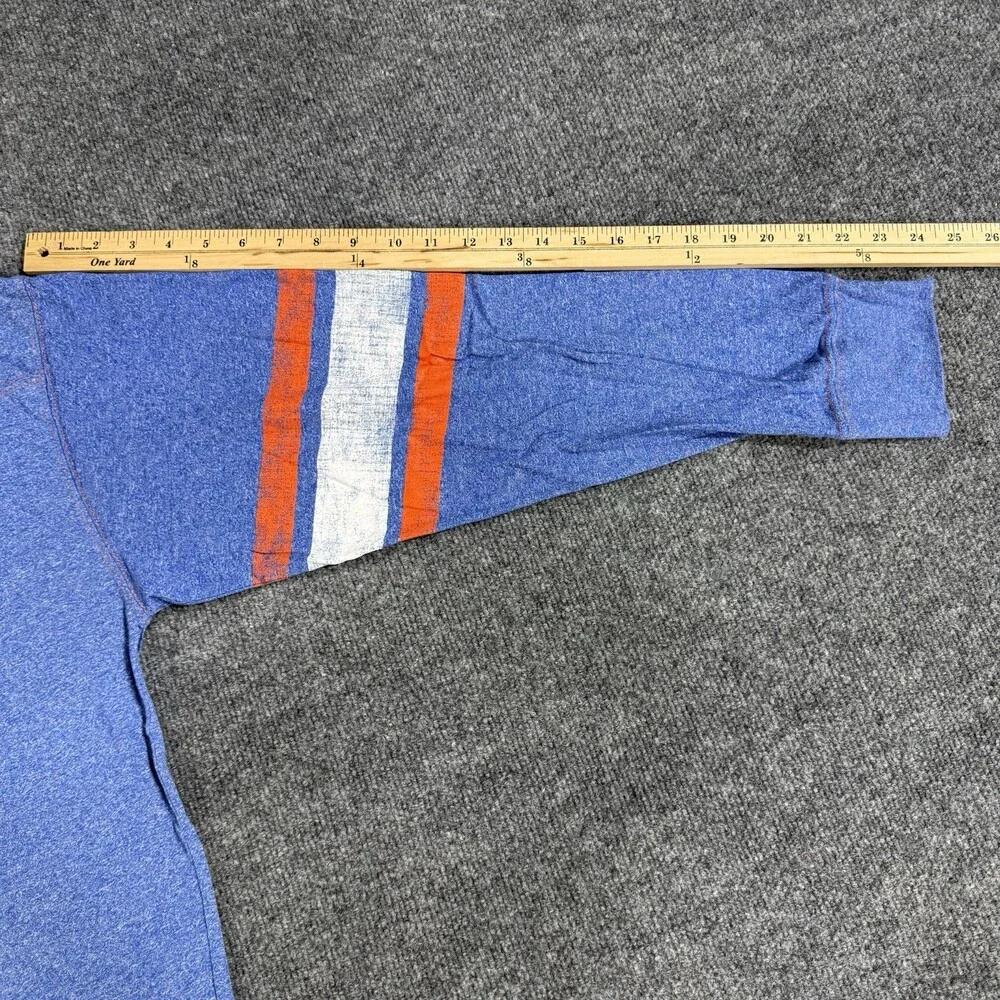 Florida Gators Knights Apparel Mens XXL 2XL Blue Long Sleeve Football Shirt